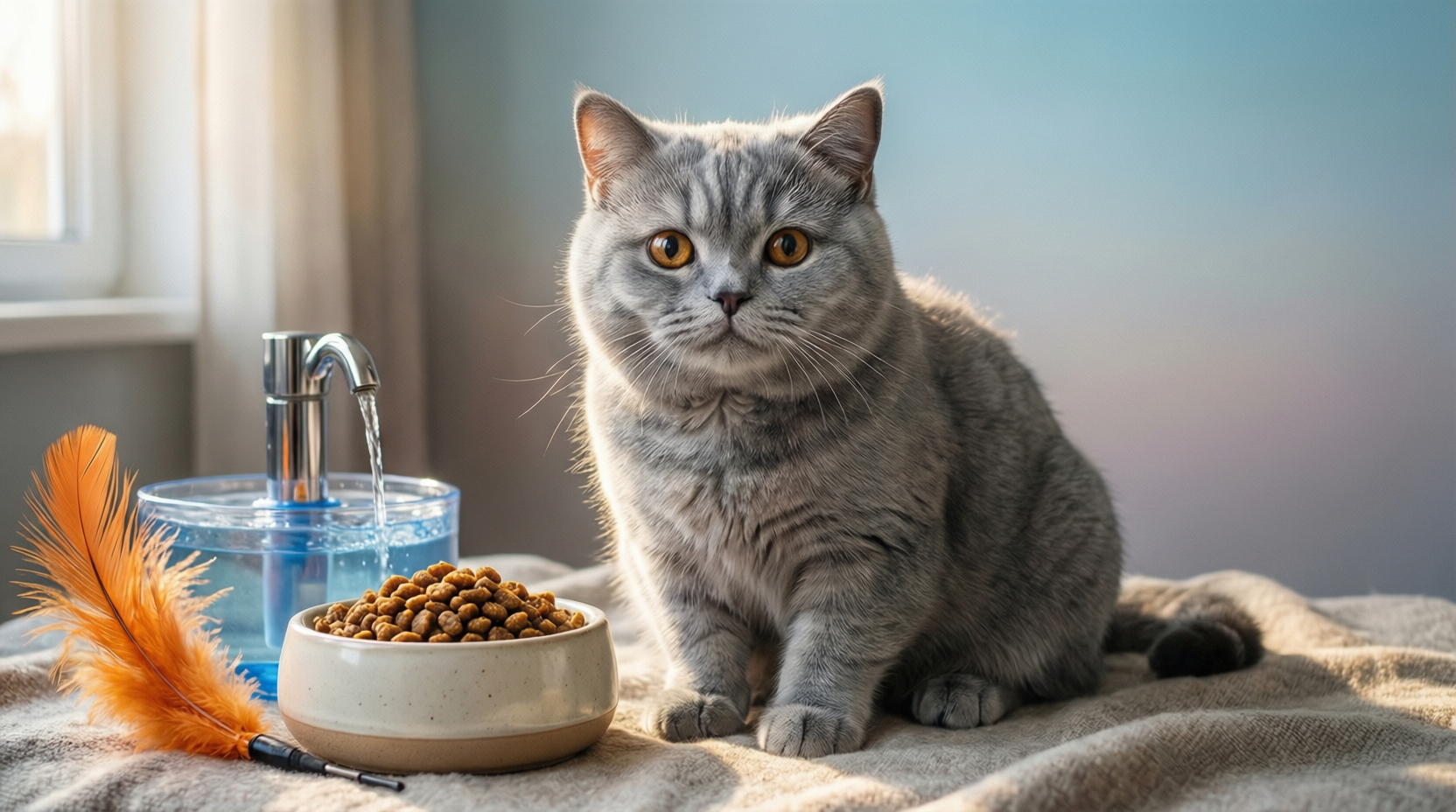 Счастливый кот